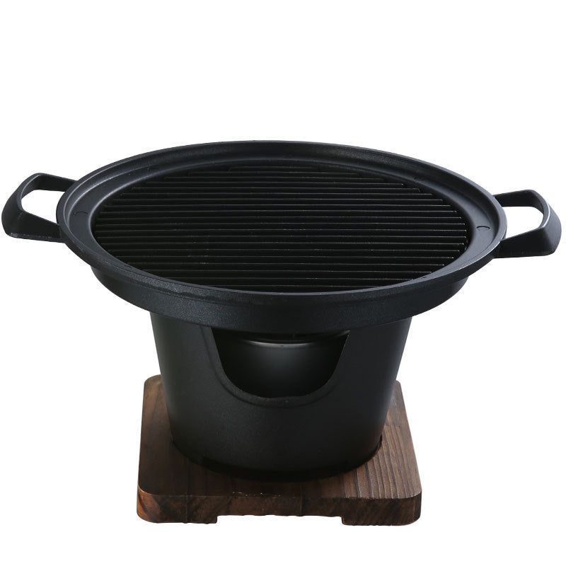 Food Non-Stick Small Barbecue Grill Household Indoor Barbecue Small Grill - Mubimart -  