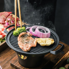 Food Non-Stick Small Barbecue Grill Household Indoor Barbecue Small Grill - Mubimart - Indoor grills 