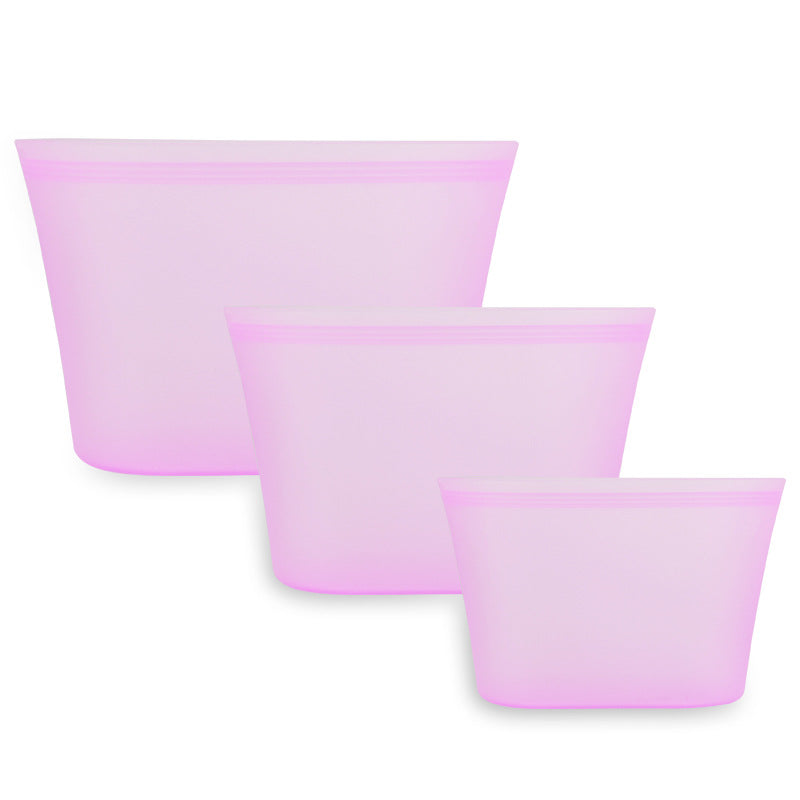 Food Silicone Bag Fresh-keeping Storage Box - Mubimart -  