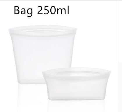 Food Silicone Bag Fresh-keeping Storage Box - Mubimart -  