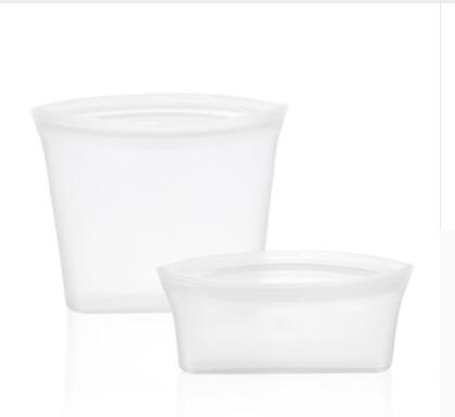 Food Silicone Bag Fresh-keeping Storage Box - Mubimart -  