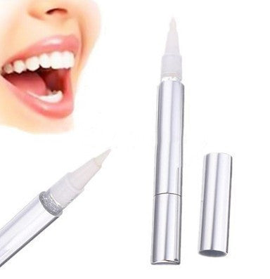 Foreign Trade Wholesale Aluminum Tube Shell Teeth Gel Brush Tooth Cleaning Pen Teeth Whitening Pen - Mubimart - Teeth whitening pen 