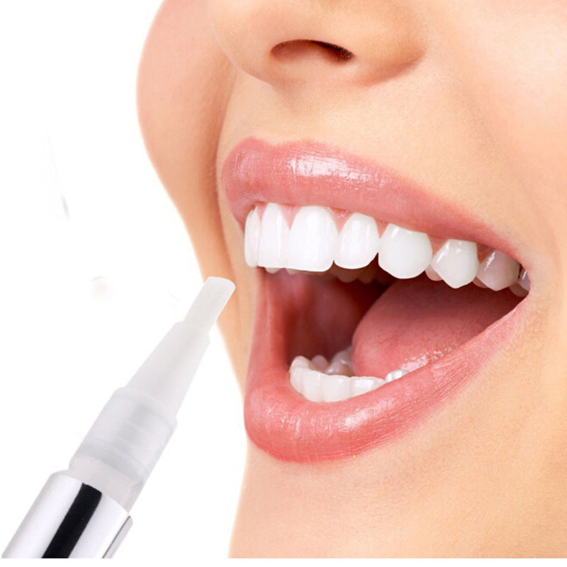 Foreign Trade Wholesale Aluminum Tube Shell Teeth Gel Brush Tooth Cleaning Pen Teeth Whitening Pen - Mubimart -  