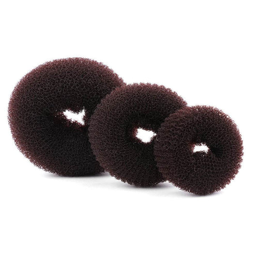 Foreign trade hair accessories manufacturers wholesale New donut flower taro hairdressing tools Variety balls head hair - Mubimart