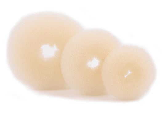 Foreign trade hair accessories manufacturers wholesale New donut flower taro hairdressing tools Variety balls head hair - Mubimart
