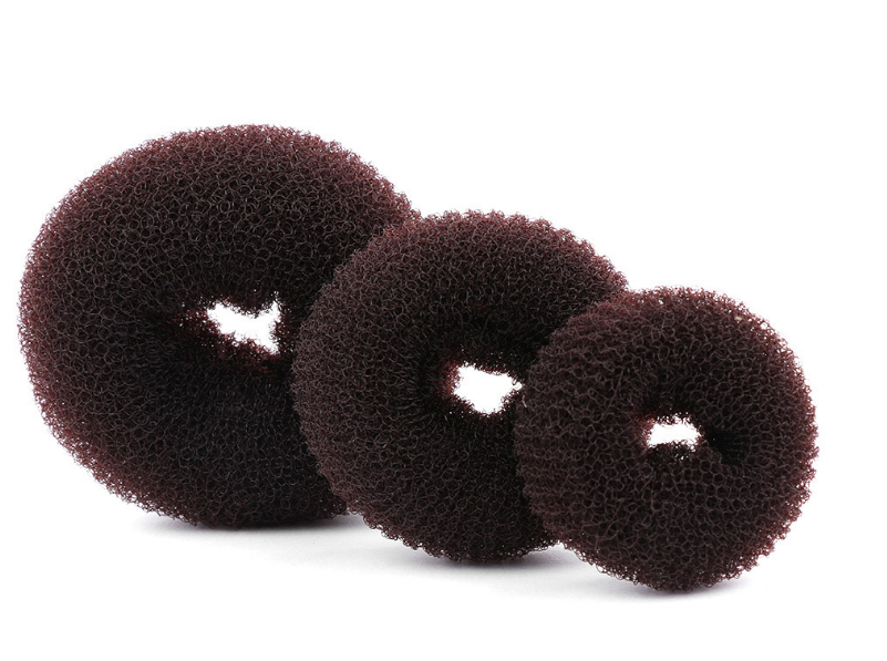 Foreign trade hair accessories manufacturers wholesale New donut flower taro hairdressing tools Variety balls head hair - Mubimart -  