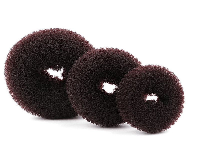 Foreign trade hair accessories manufacturers wholesale New donut flower taro hairdressing tools Variety balls head hair - Mubimart