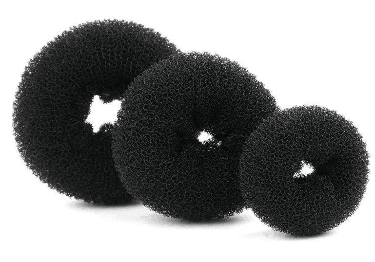 Foreign trade hair accessories manufacturers wholesale New donut flower taro hairdressing tools Variety balls head hair - Mubimart