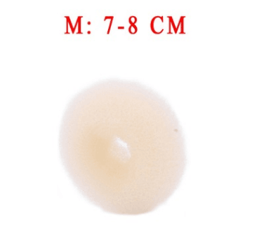 Foreign trade hair accessories manufacturers wholesale New donut flower taro hairdressing tools Variety balls head hair - Mubimart