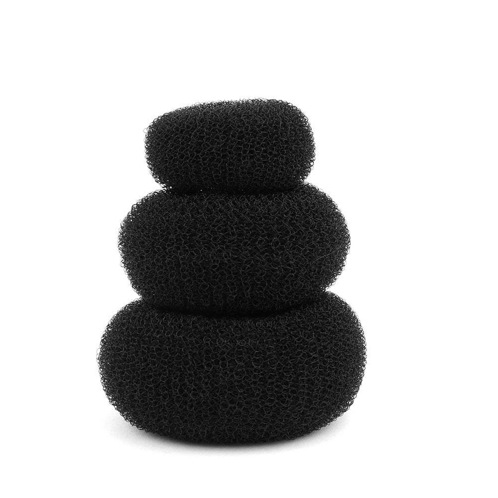 Foreign trade hair accessories manufacturers wholesale New donut flower taro hairdressing tools Variety balls head hair - Mubimart