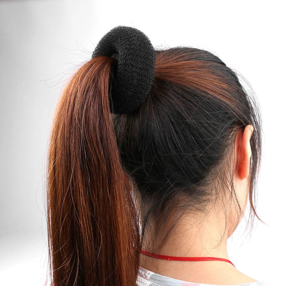 Foreign trade hair accessories manufacturers wholesale New donut flower taro hairdressing tools Variety balls head hair - Mubimart