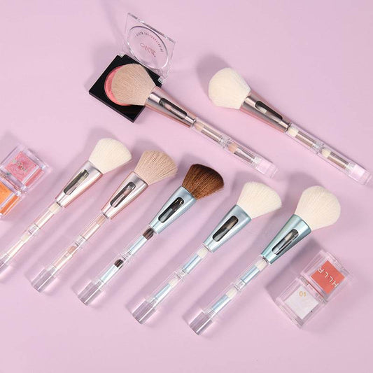 Four-In-One Portable Makeup Brush Beauty Makeup Brush Blush Brush Eye Shadow Brush Makeup Tool - Mubimart