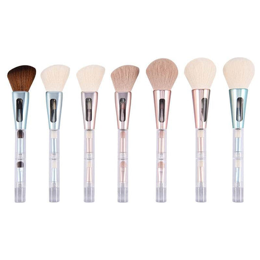 Four-In-One Portable Makeup Brush Beauty Makeup Brush Blush Brush Eye Shadow Brush Makeup Tool - Mubimart