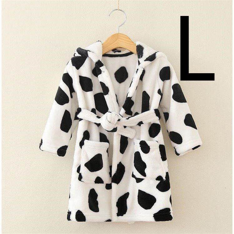 Four Seasons Home Service, Children's Clothing, Children's Bathrobe, Robe, Thickened Flannel - Mubimart