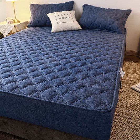 Four Seasons Mattress Pad Double Home Simmons Protective Pad Thin Type - Mubimart