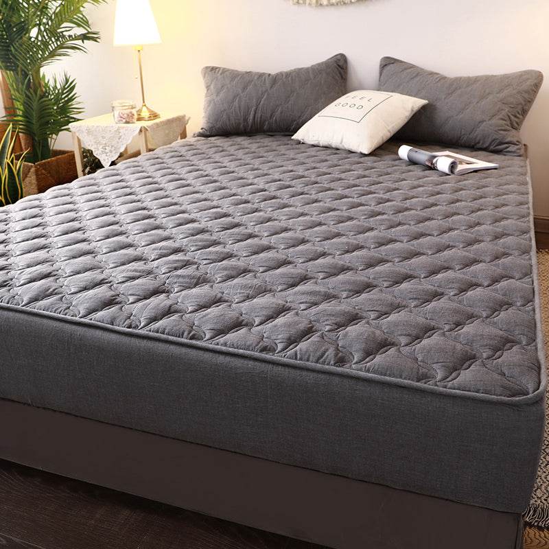 Four Seasons Mattress Pad Double Home Simmons Protective Pad Thin Type - Mubimart