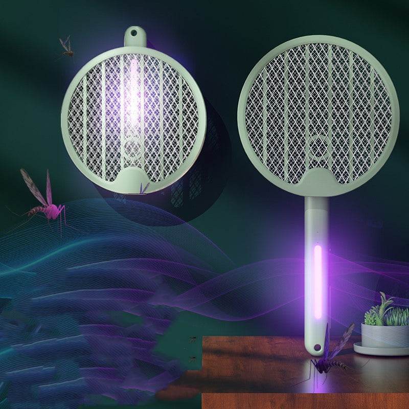 Four-in-one New Mosquito Killing Swatter Folding Home Charging - Mubimart