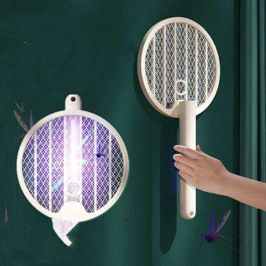 Four-in-one New Mosquito Killing Swatter Folding Home Charging - Mubimart