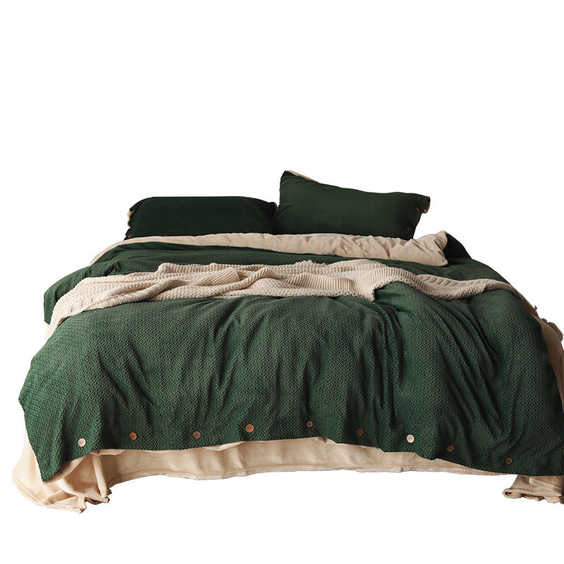 Four-piece Bedding Set - Mubimart -  