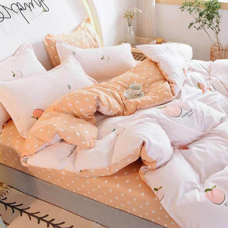 Four-piece Cotton Winter Quilt Core Set For Spring And Autumn - Mubimart