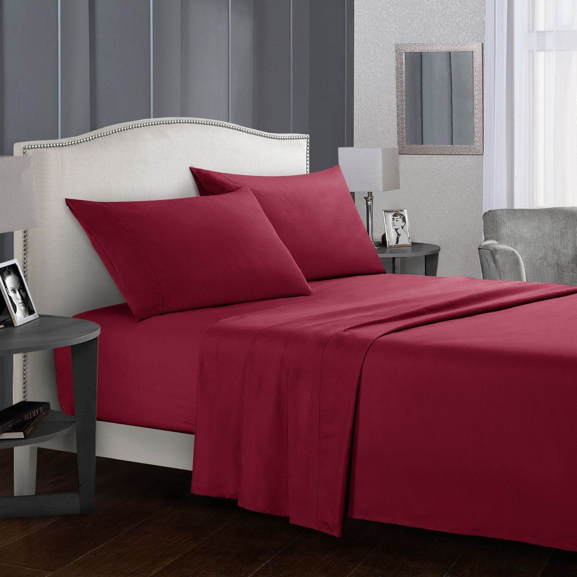 Four-piece bed sheet set - Mubimart