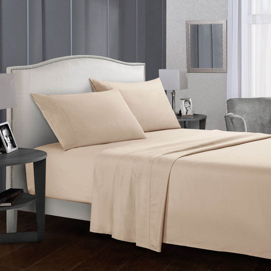 Four-piece bed sheet set - Mubimart
