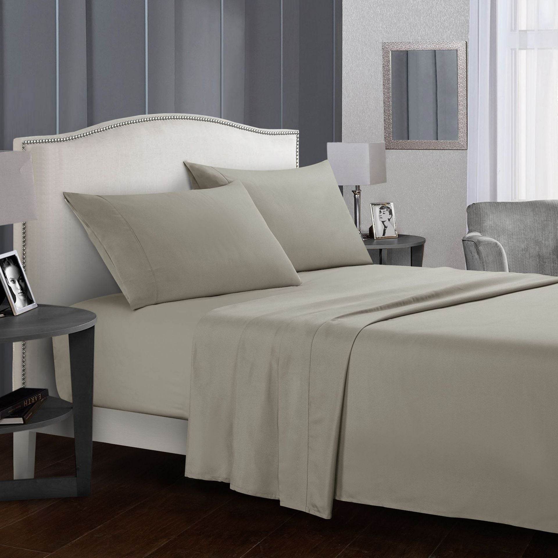 Four-piece bed sheet set - Mubimart