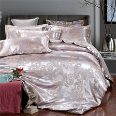 Four-piece jacquard set - Mubimart - Bedding Set 