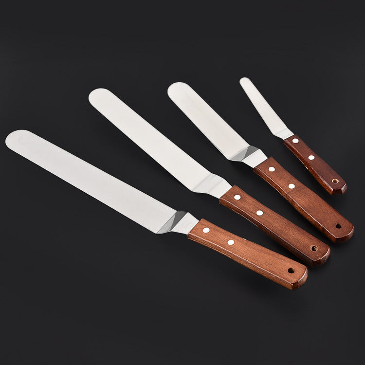 Four-piece spatula cake spatula - Mubimart -  