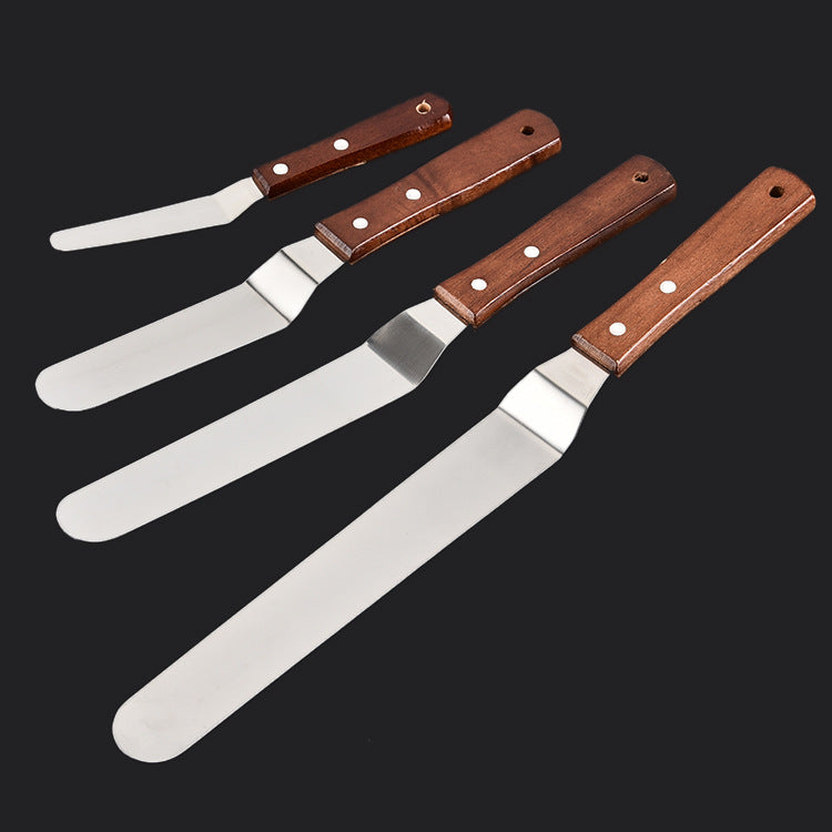 Four-piece spatula cake spatula - Mubimart -  