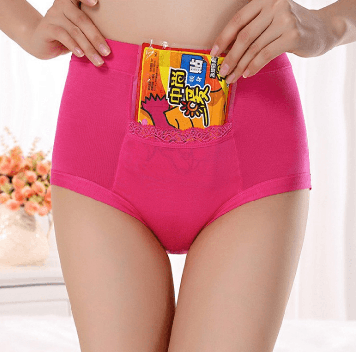 Free Shipping Menstrual period Bamboo fiber Womens underwear Long waisted side leakage proof pocket Health pants L-XXXL R1 - Mubimart