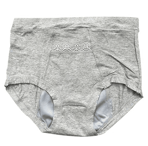 Free Shipping Menstrual period Bamboo fiber Womens underwear Long waisted side leakage proof pocket Health pants L-XXXL R1 - Mubimart