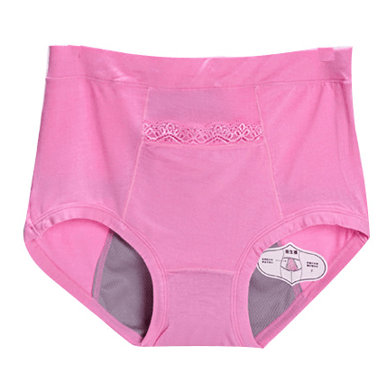 Free Shipping Menstrual period Bamboo fiber Womens underwear Long waisted side leakage proof pocket Health pants L-XXXL R1 - Mubimart
