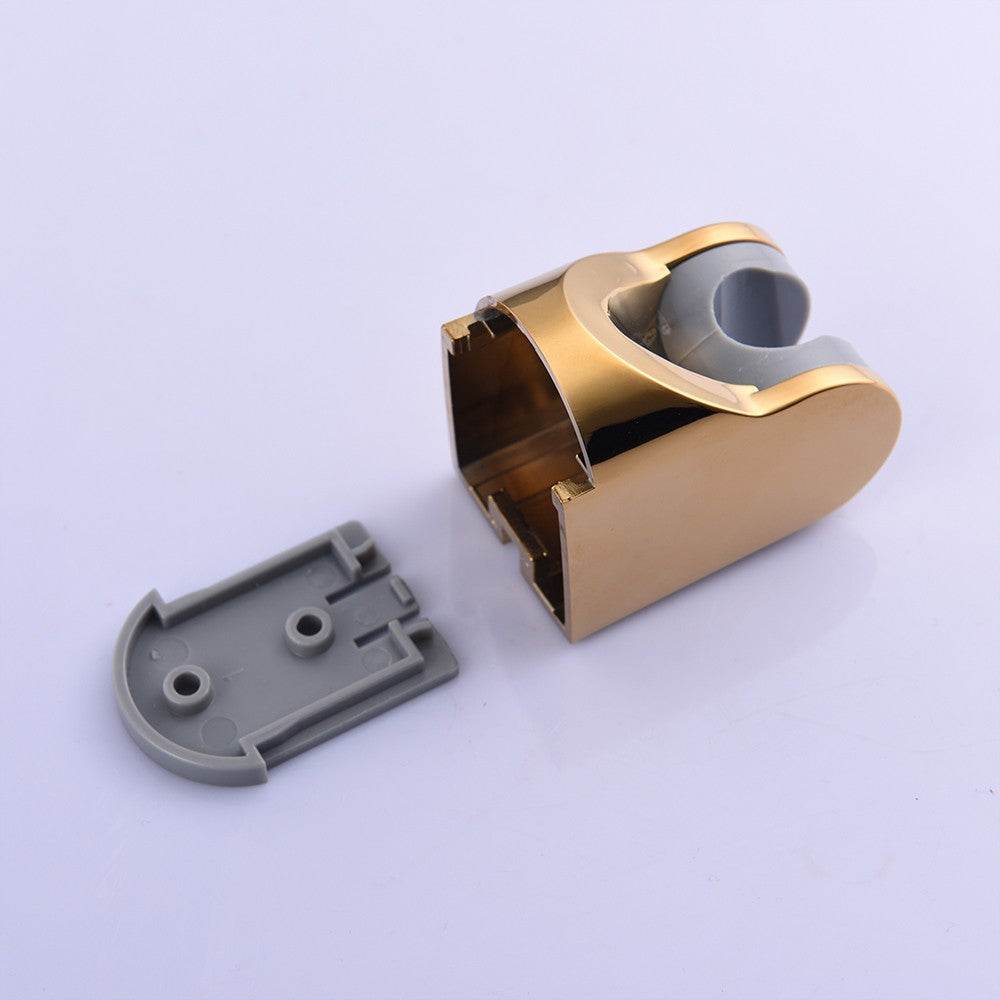 Free shipping brass metal PVD gold water saving telephone shower head handheld shower sprayer - Mubimart