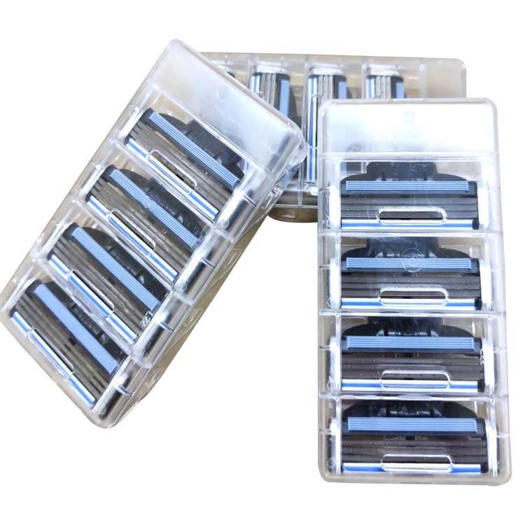 Front Speed 3 Razor Blade Razor, 8 Replacement Blades - Mubimart