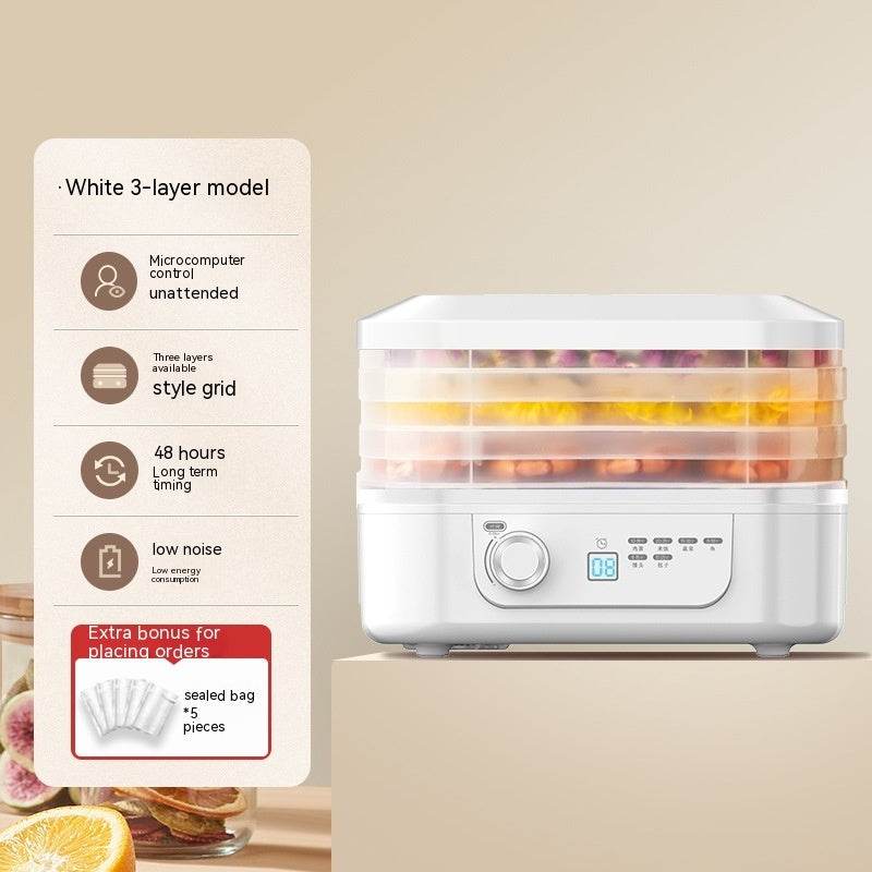 Fruit Dehydrator Household Food Snacks Drying Apparatus Food Drying - Mubimart