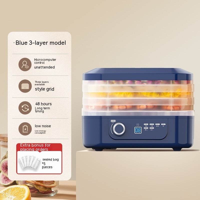 Fruit Dehydrator Household Food Snacks Drying Apparatus Food Drying - Mubimart