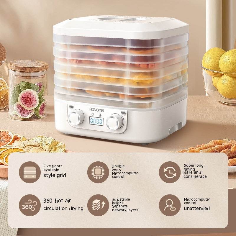 Fruit Dehydrator Household Food Snacks Drying Apparatus Food Drying - Mubimart