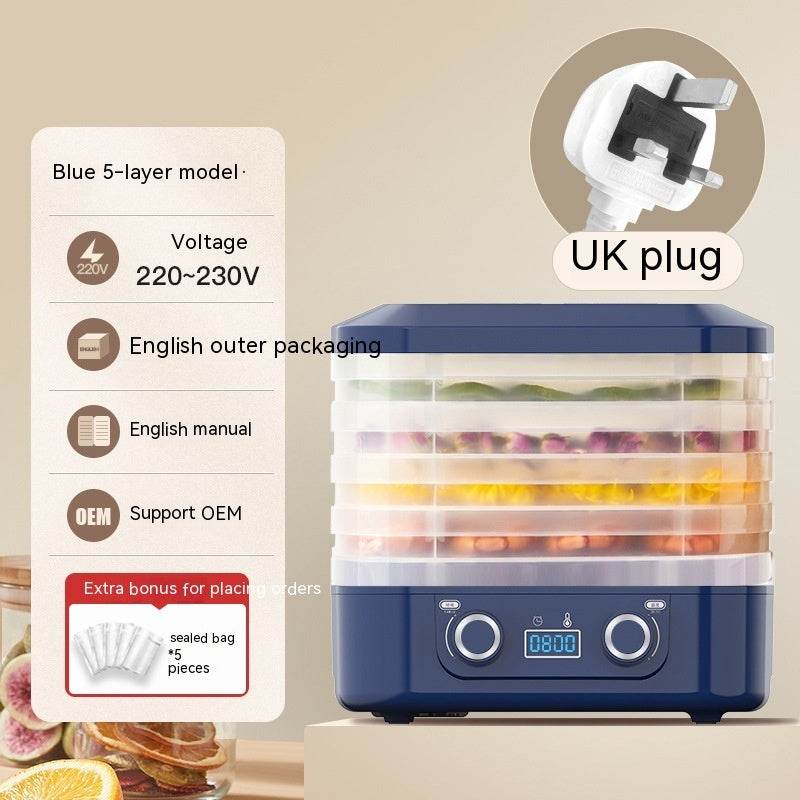 Fruit Dehydrator Household Food Snacks Drying Apparatus Food Drying - Mubimart