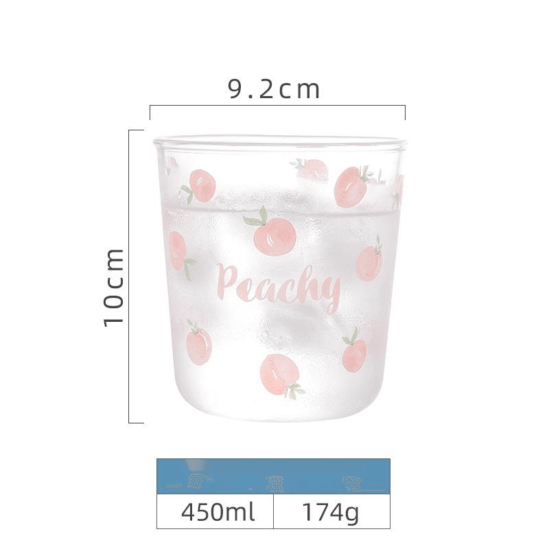 Fruit Salad Glass Bowl Dessert Bowl Breakfast Cup Set - Mubimart