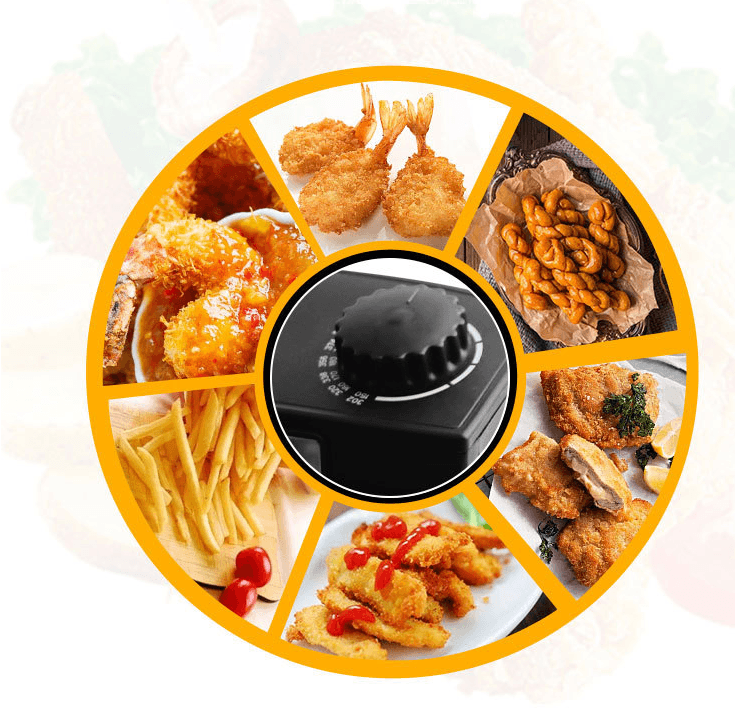 Fryer Consumer and Commercial 3.5L Electric Fryer - Mubimart