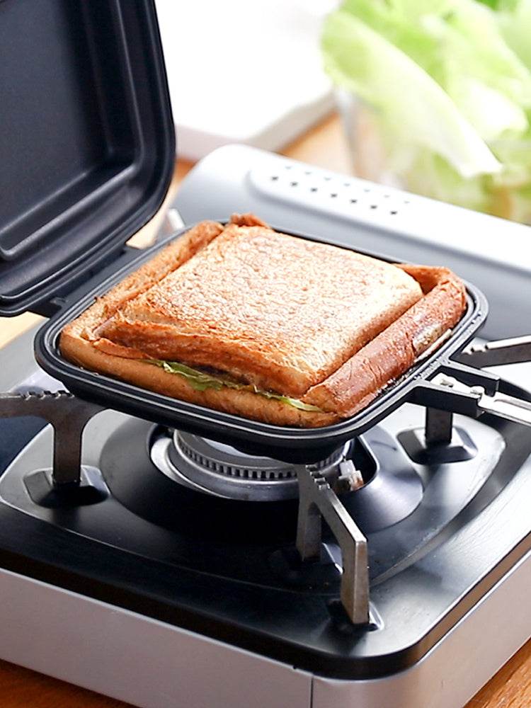 Frying Pan Non-Stick Pan Net Red Breakfast Pan - Mubimart