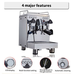 Full Semi-automatic Espresso Machine For Home And Business Use - Mubimart -  