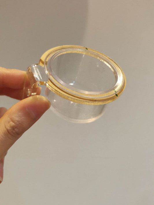 Full Transparent Bird Cage Log Acrylic Parrot - Mubimart