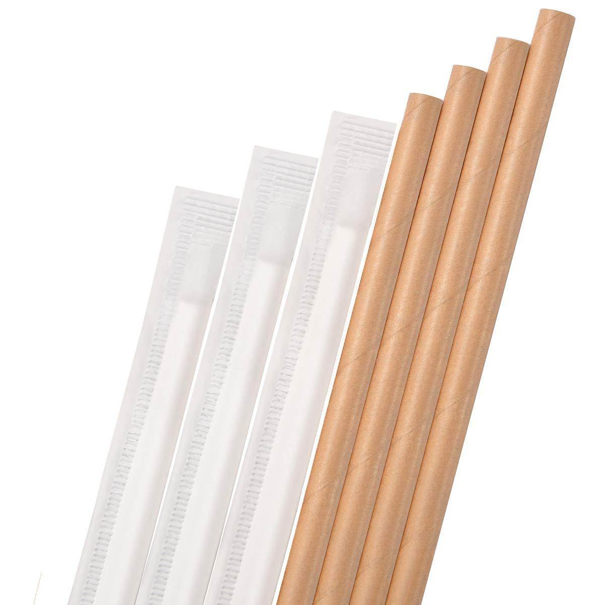 Fully Degradable Sugarcane Fiber Instead Of Plastic Straws Disposable Bagasse Straws - Mubimart