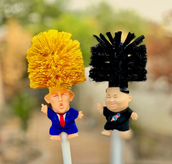 Funny Donald Trump Toilet Brush - Mubimart -  