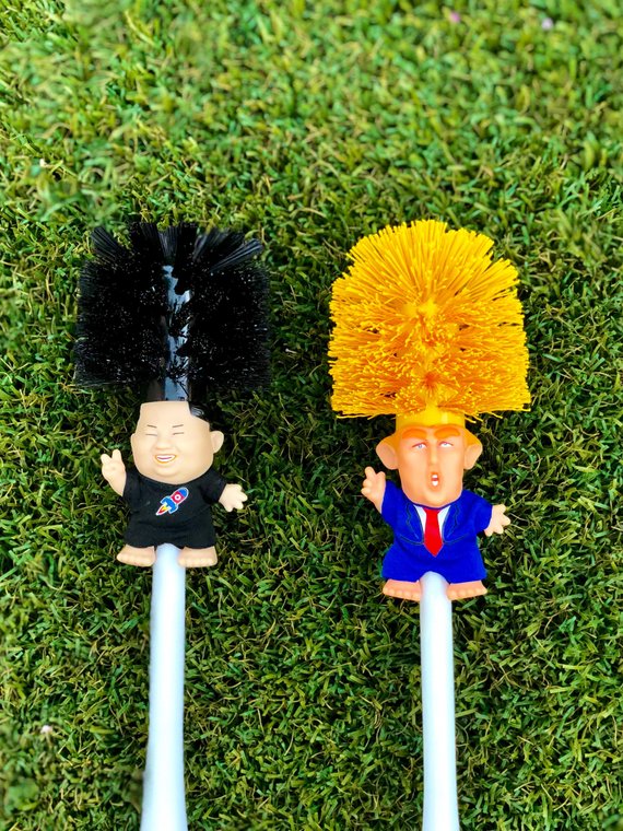 Funny Donald Trump Toilet Brush - Mubimart -  