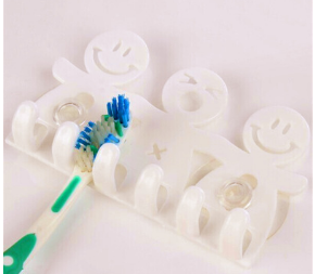 Funny toothbrush holder. Cute smile toothbrush holder - Mubimart -  