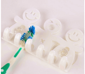 Funny toothbrush holder. Cute smile toothbrush holder - Mubimart