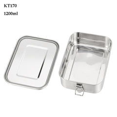 G.a HOMEFAVOR Custom Lunch Box For Kids Food Container Bento Box 304 Top Grade Stainless Steel Storage Thermal Metal Box Stock - Mubimart - Kids lunch box 